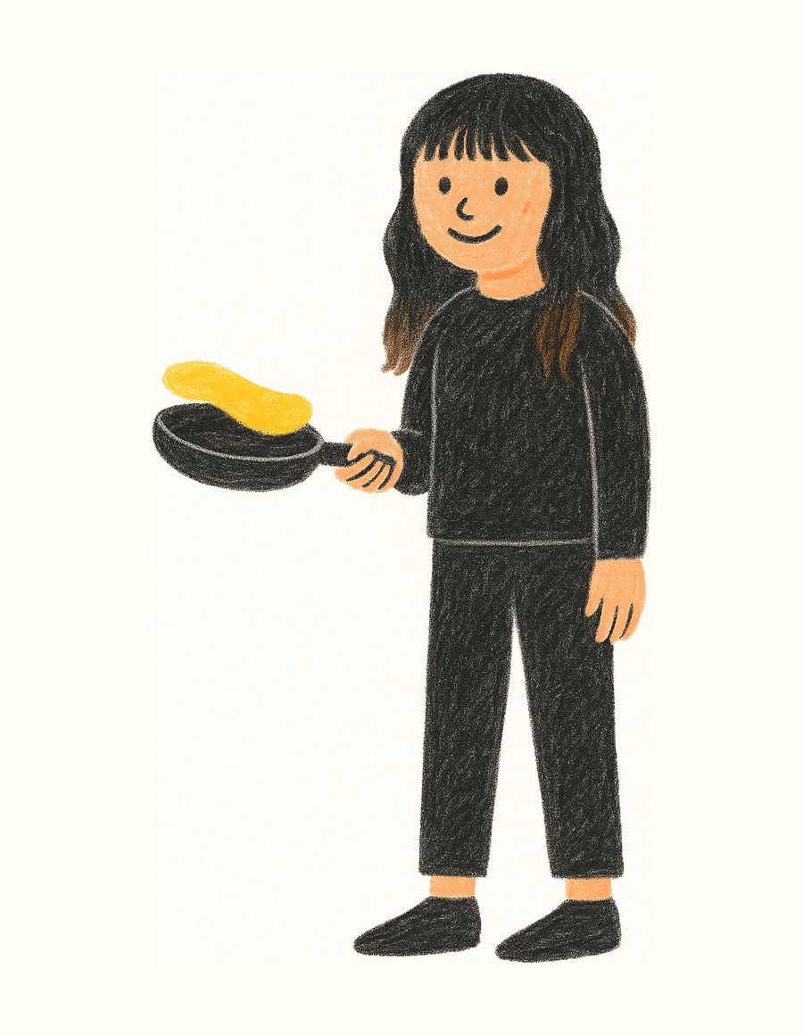 山田　芹香のイラスト